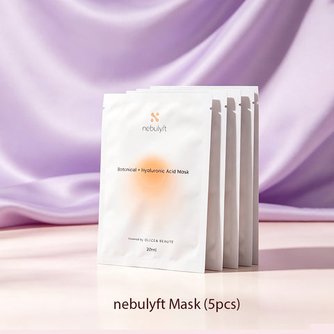nebulyft Botanical + Hyaluronic Acid Mask (5pcs) - nebulyft